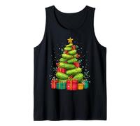 Pickle Pile Pepino Eneldo Árbol de Navidad Navidad Camiseta sin Mangas