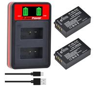 Pickle Power EN-EL20 EN-EL20a Batería Recargable y USB Cargador para Coolpix P1000, P950, DL24-500, Coolpix A, 1 AW1, 1 J1, 1 J2, 1 J3, 1 S1,1 V3