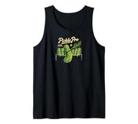 Pickle Pro Funny Tennis Player Dill Pickle Graphic Camiseta sin Mangas