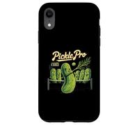 Pickle Pro Funny Tennis Player Dill Pickle Graphic Carcasa para iPhone XR