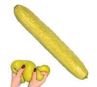 Pickle Shaped Squeeze Toys - Slow Rising Fidget Toys, Stress Toy for Increase Entertainment, Sensory Toy with Textured Skin Finish, Novelty Fidgets, Stress Ball Ideal Ideal for Students Home Workplace