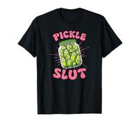 Pickle Slut Funny Pickle Puta Que Ama Los Encurtidos Camiseta