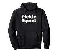 Pickle Squad Funny Cute Pickleball Dink Team 80s Retro Sudadera con Capucha
