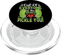 Pickle Valentine - out of Everyone in The World I Pickle You PopSockets PopGrip para MagSafe