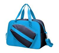 Pickleball Bag, Pickleball Racket Sports Handbag with Shoe Compartment, Leather Film Material, Large Capacity Sports Racquet Paddle Storage Sling for Gym, Travel, Leisure and Tournament, 46x33x20cm