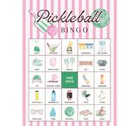 Pickleball Bingo: 32 Player Pickleball Themed Party Games Club Socials, Pickleball activities for kids, National Pickleball Day workshop activity