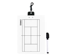 Pickleball Coaching - Pickleball zwischenablage | Pickleball Zwischenablage | Ball Sports Demonstration Board | Badminton Plan Practice Board für Erwachsene, doppelseitiger Ball Sport-Zwischenablage