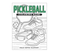 Pickleball Coloring Book
