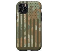 Pickleball Court Design with Red Paddles and Balls Carcasa para iPhone 11 Pro