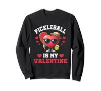 Pickleball Día de San Valentín Corazón Pickleball Is My Valentine Sudadera