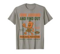 Pickleball Dink Alrededor Y Descubre Jugador Divertido Camiseta