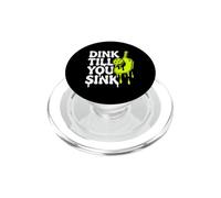 Pickleball Dink Till You Sink Slime Paddle Graphic PopSockets PopGrip para MagSafe