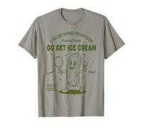 Pickleball Divertido Jugador Amor Pickleball IR a Conseguir Helado Camiseta