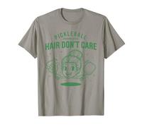 Pickleball Divertido Jugador Cabello No Cuida Jugar Amor Pickleball Camiseta