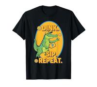 Pickleball Divertido Jugador Dink Sip Repeat Love Pickleball Camiseta