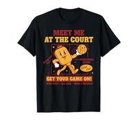 Pickleball Divertido Jugador Encuéntrame En La Corte Amor Pickleball Camiseta