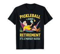 Pickleball Divertido y jubilación Deporte Camiseta