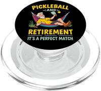 Pickleball Divertido y jubilación Deporte PopSockets PopGrip para MagSafe