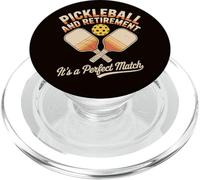 Pickleball Divertido y jubilación Deporte PopSockets PopGrip para MagSafe
