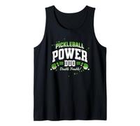 Pickleball Dobles Trouble Torneo Emparejamiento Camiseta sin Mangas