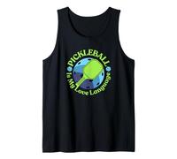 Pickleball es mi lenguaje Amantes del Pickleball Humor Camiseta sin Mangas