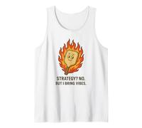 Pickleball Estrategia No But I Bring Vibes Funny Camiseta sin Mangas