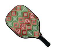 Pickleball - Fundas de neopreno para remo de pickleball de 8,46 x 12,01 pulgadas, de almacenamiento con cremallera, de pong para evitar arañazos
