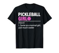 Pickleball Girl Definition Court Queen Dink Squad Camiseta