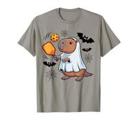Pickleball Halloween Pumpkin Ghost Dinking Crew Camiseta