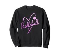 Pickleball Heart Script - Gráfico Love The Dink Sudadera