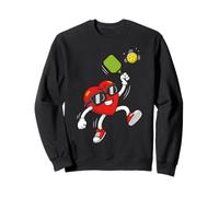 Pickleball Heart Valentine Day Cute Love Sudadera