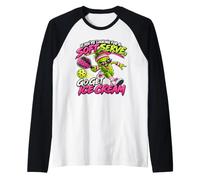 Pickleball If You'Re Looking For Soft Serve Go Get Ice Cream Camiseta Manga Raglan