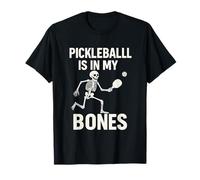 Pickleball Is In My Bones Paddle Skeleton Juego Camiseta