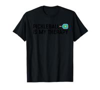 Pickleball Is My Therapy Funny Cute Pickleball Dink Team Camiseta