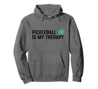 Pickleball Is My Therapy Funny Cute Pickleball Dink Team Sudadera con Capucha