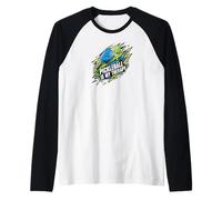 Pickleball Is My Therapy Funny Paddle Ball Player Gift Camiseta Manga Raglan
