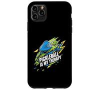 Pickleball Is My Therapy Funny Paddle Ball Player Gift Carcasa para iPhone 11 Pro MAX