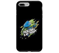 Pickleball Is My Therapy Funny Paddle Ball Player Gift Carcasa para iPhone 7 Plus/8 Plus