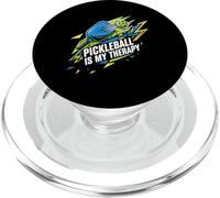 Pickleball Is My Therapy Funny Paddle Ball Player Gift PopSockets PopGrip para MagSafe