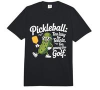 Pickleball Jugador Too Lazy For Tennis Too Young For Golf Comfort Colors Adult Heavyweight T-Shirt