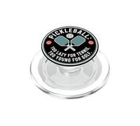 Pickleball Jugador Too Lazy For Tennis Too Young For Golf PopSockets PopGrip para MagSafe