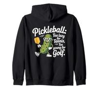 Pickleball Jugador Too Lazy For Tennis Too Young For Golf Sudadera con Capucha