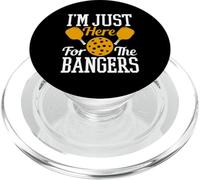 Pickleball Justo aquí para el pepinillo Bangers PopSockets PopGrip para MagSafe