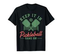 Pickleball Keep It In Game On, Divertido Jugador de Pickle Ball Camiseta