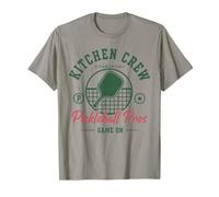 Pickleball Kitchen Crew Pros Juego En Divertido Jugador Camiseta