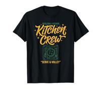 Pickleball Kitchen Crew Serve and Volley Love Pickleball Camiseta