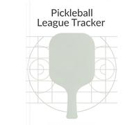 Pickleball League Tracker: Pickleball Log Book with Score Sheets to Record Match Results, Stats & Season Progress