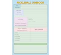 Pickleball Logbook: Your Personal Game Performance & Stats Tracker