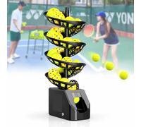 Pickleball Macchina Lanciatore di Palle,Macchina per Palline da Tennis | Con Telecomando per la Pratica,Batteria al litio Integrata da 5200 mAh,Angolo di Lancio Regolabile per Principianti,Club
