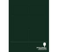 Pickleball Match & Skill Progression Log: Training Journal with DUPR Rating Tracker, Match Score Log, Skills Debrief & Drill Sessions - for Recreational and Competitive Pickleball Players